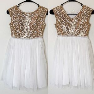 Xtraordinary Sequin Tulle Dress Sleeveless Party 8